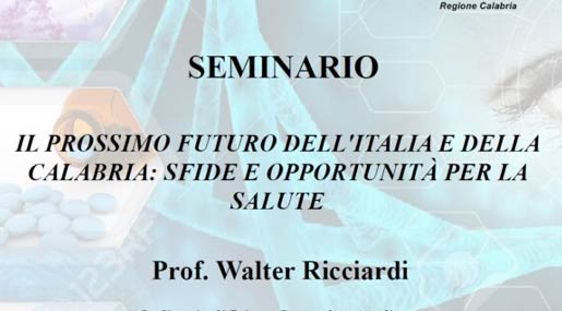 All'Università Magna Graecia il seminario "Il prossimo futuro dell'Italia e della Calabria" con Ricciardi