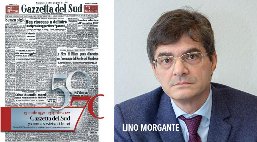 Lino Morgante Presidente Gazzetta del Sud