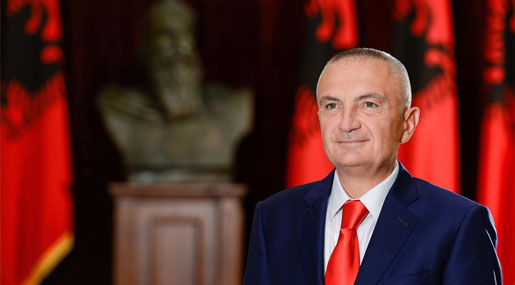 Il Presidente albanese Ilir Meta
