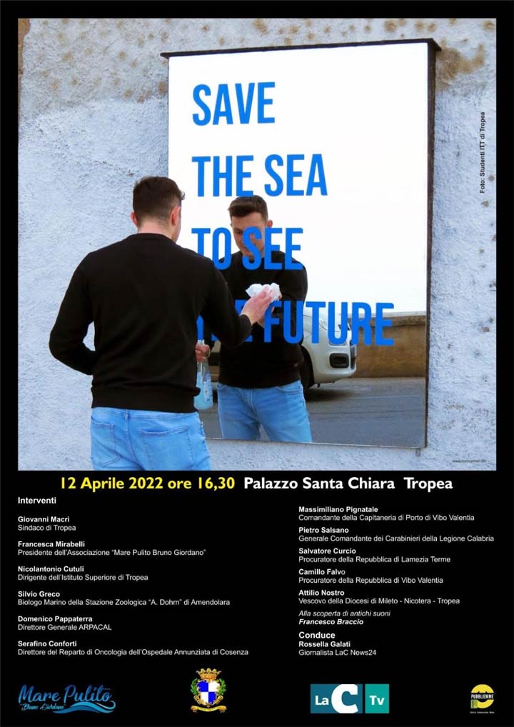 Il 12 aprile l'incontro "Salviamo il mare"
