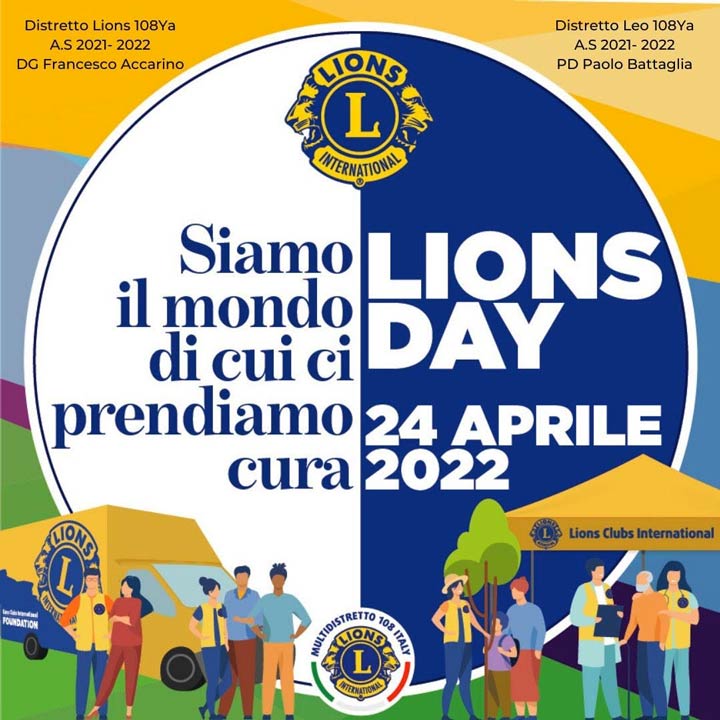 Domenica si celebra il Lions Day