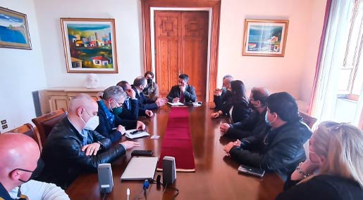 Il sindaco f.f. Brunetti ha incontrato una delegazione dei lavoratori di Lactalis