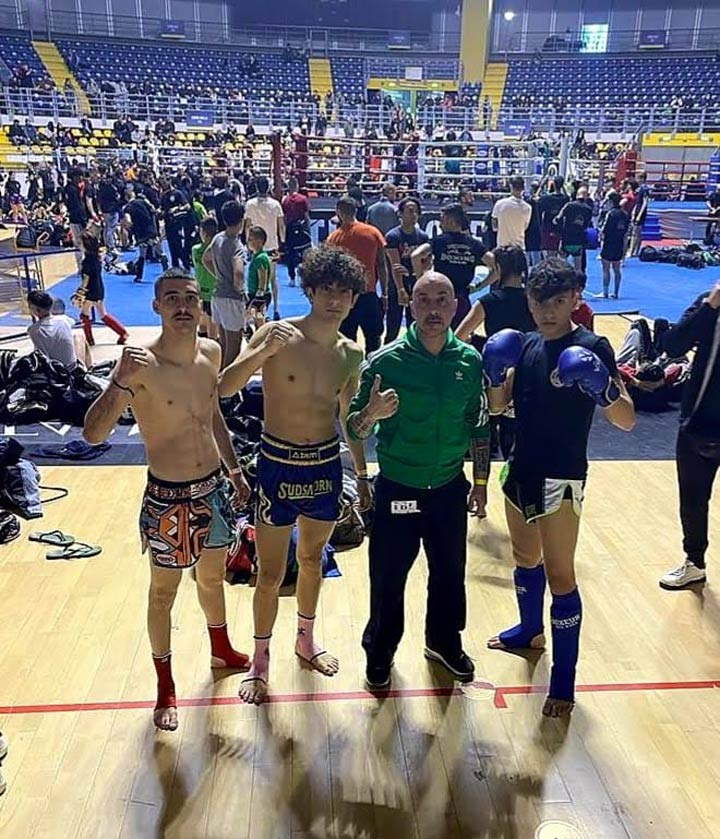 Successo per la scuola lametina Thai Boxing al "Thaiboxe mania"