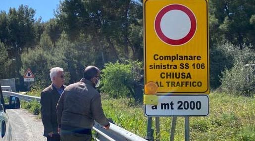 Al via i lavori del Terzo Megalotto della SS 106, il sindaco di Roseto Capo Spulico Mazzia: Nessuna limitazione al traffico