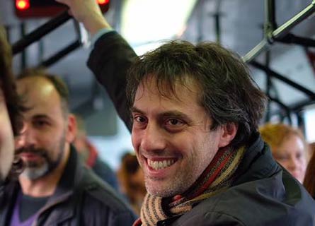 Nicola Fiorita, in bus prima di diventare sindaco