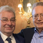 I proff. Roberto Crea e Giuseppe Nisticò, ideatori del Dulbecco Institute