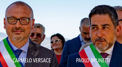 Carmelo Versace e Paolo Brunetti