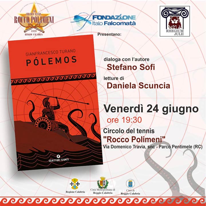 Venerdì la Fondazione Falcomatà presenta il libro "Polemos"