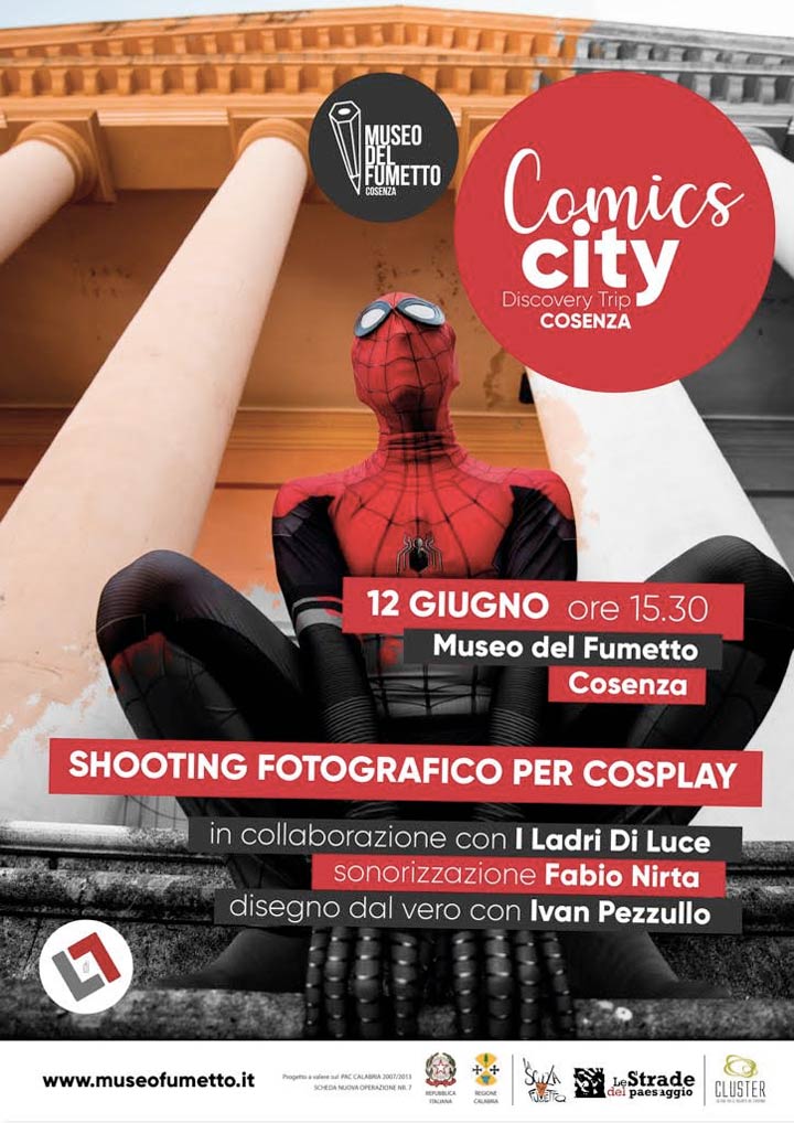 Al Museo del Fumetto lo shooting fotografico per i cosplay