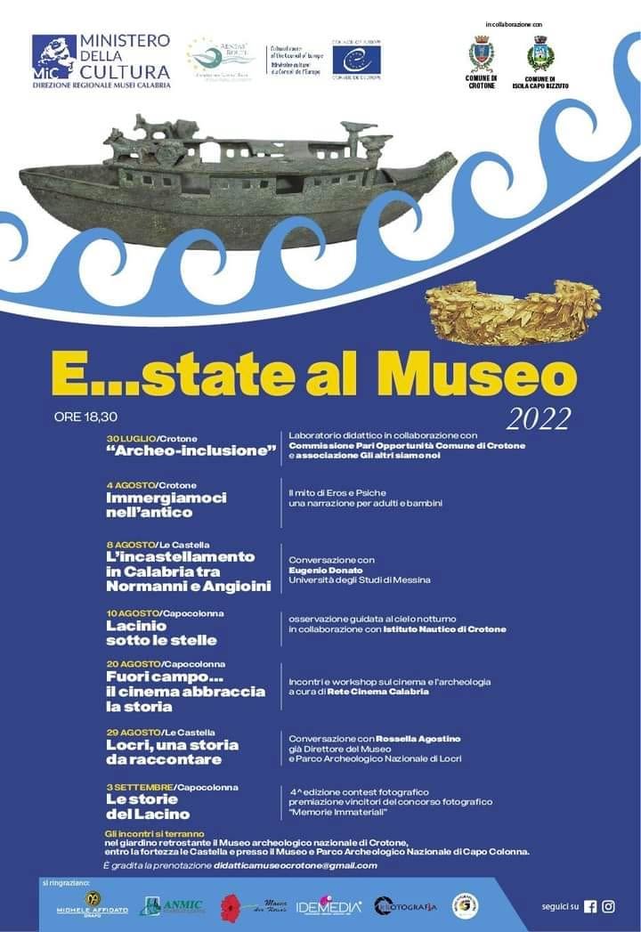 Al Museo Archeologico al via "E...State al Museo"