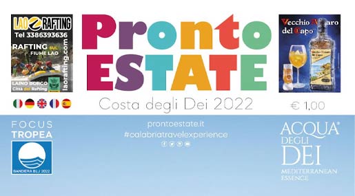 È uscita la 23esima edizione della guida turistica itinerante "Pronto Estate" Calabria