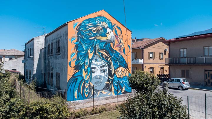 Gulìa Urbana, consegnate tre opere di street-artist donne