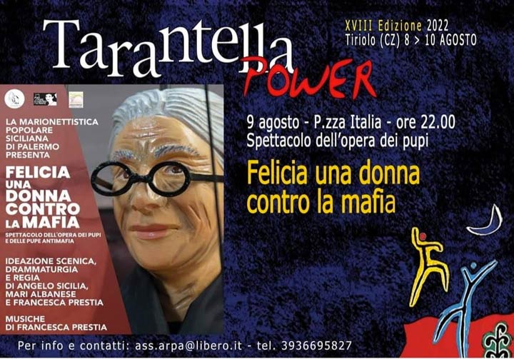 Lo spettacolo "Felicia, una donna contro la mafia"