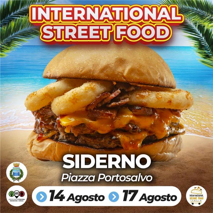 L'International Street Food fa tappa a Siderno