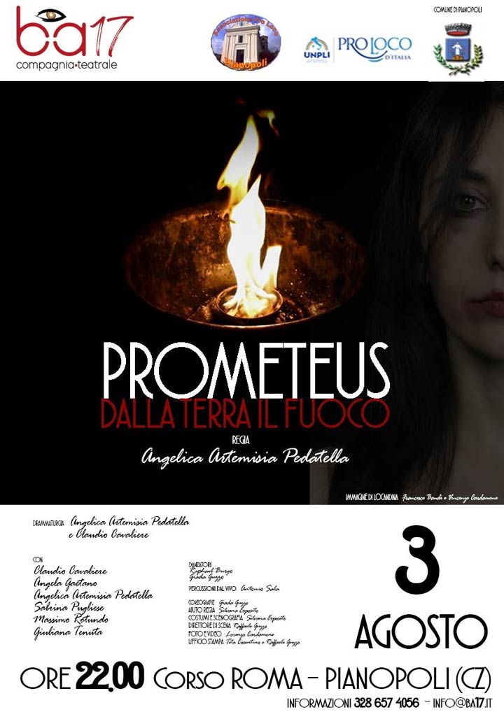 In scena "Prometeus. Dalla terra il fuoco"