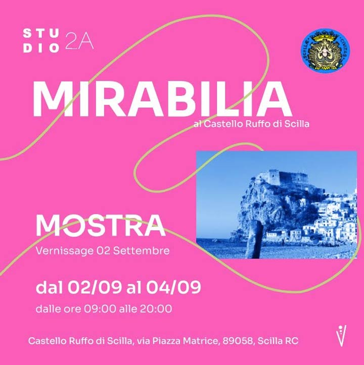 Al Castello Ruffo la mostra d'arte contemporanea "Mirabilia"