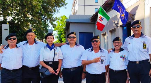 L'Associazione Marinai d'Italia di Reggio festeggia i 90 anni alla presenza della Vespucci