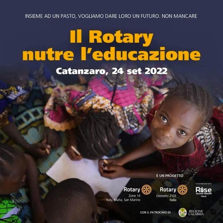 Il progetto "Il Rotary nutre l'educazione"