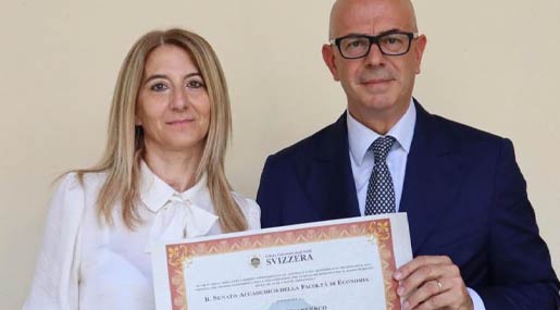 A Francesco Napoli (Confapi Calabria) la laurea honoris causa in Scienze Economiche