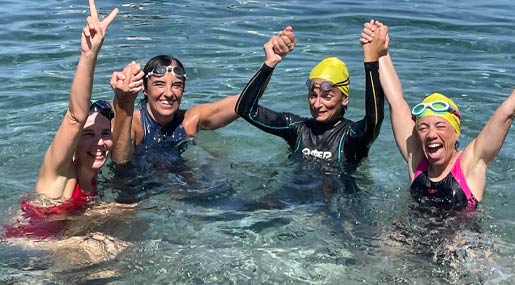 Successo per la "Swim for Parkinson", la traversata dello Stretto a favore della ricerca