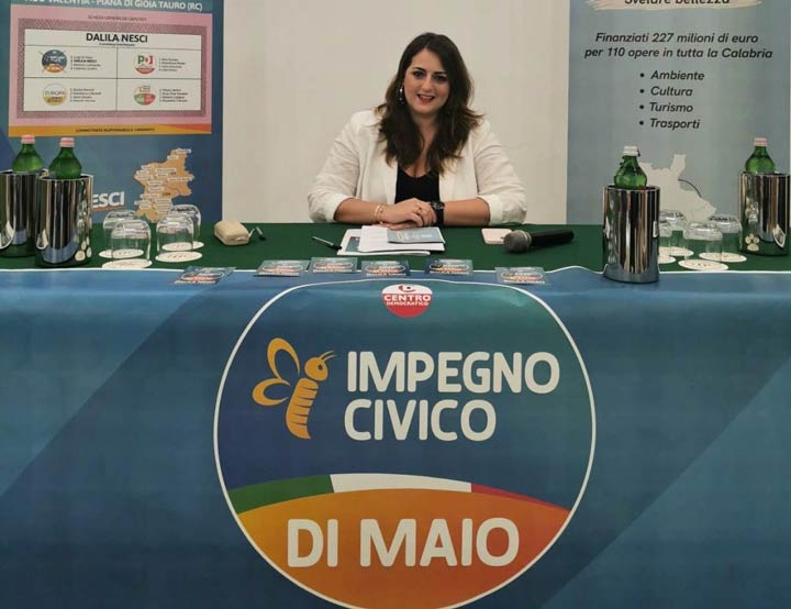 A Vibo Dalila Nesci presenta la sua candidatura: Ho portato 230 milioni per lo sviluppo della Calabria