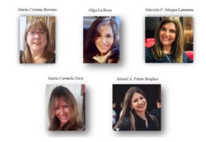 Le cinque rappresentanti argentine della Consulta dei Calabresi all'Estero