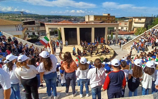 L'apertura dell'anno scolastico in Calabria a Rosarno