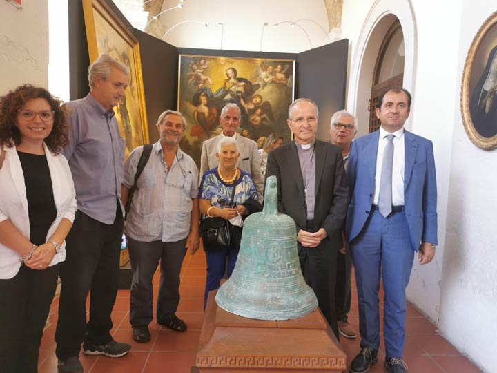 L'antica campana di Gallico restituita all'Arcidiocesi di Reggio-Bova