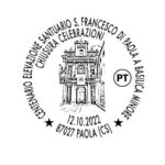 Poste Italiane ha attivato un annullo per il Centenario della Basilica minore di Paola