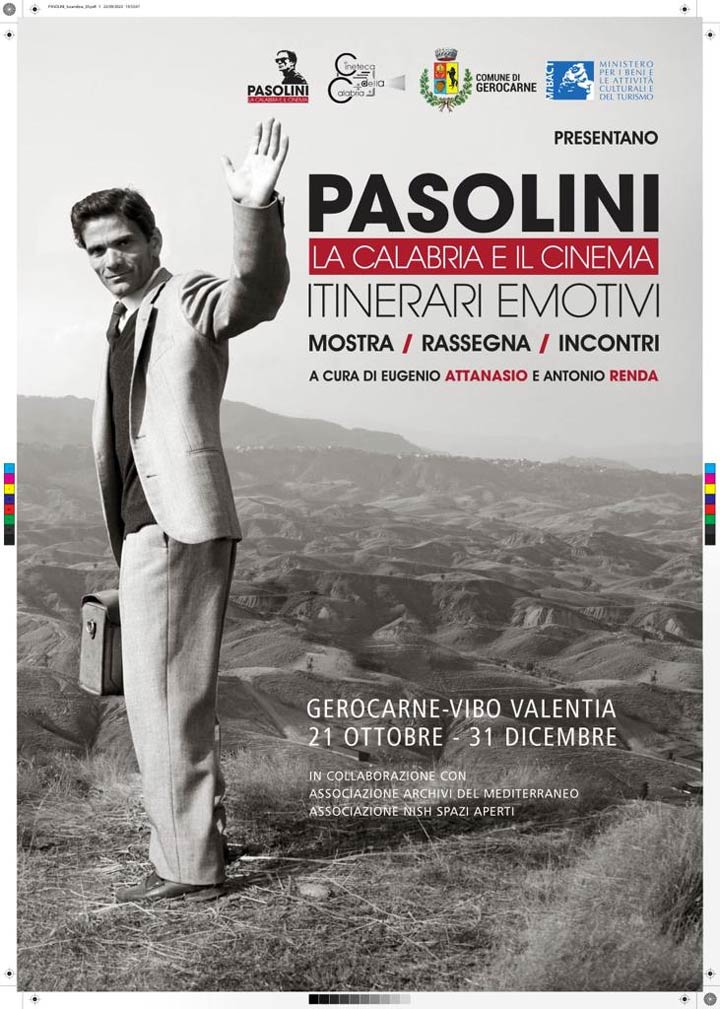 La mostra "Pasolini – La Calabria e il Cinema. Itinerari emotivi"