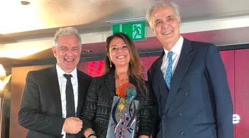 Giusy Versace premiata al Galà delle Eccelenze italiane