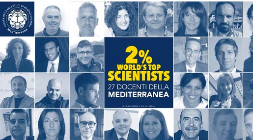 27 docenti e ricercatori della Mediterranea nella Top 2% Scientists of the world