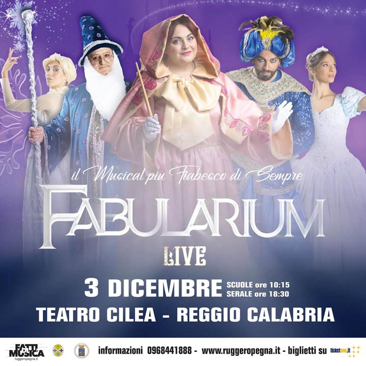Sabato 3 dicembre al Teatro Cilea in scena "Fabularium"
