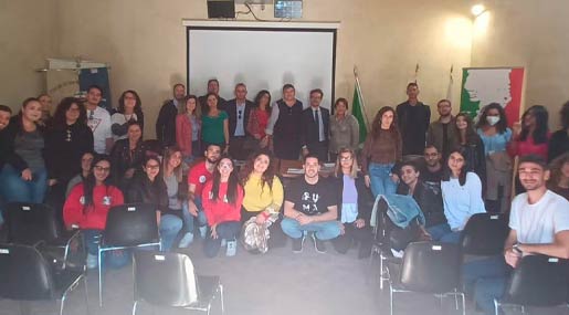 A San Vincenzo la Costa il raduno di giovani volontari del Servizio Civile Universale