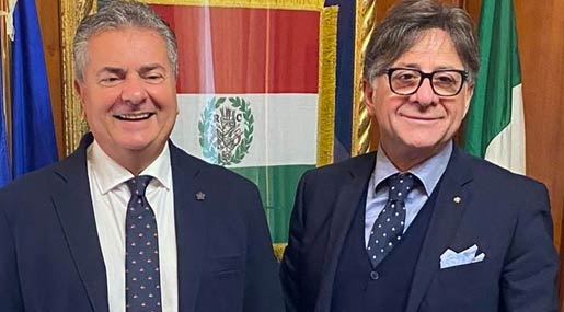 Il presidente Falbo (Camera Comm.) ha incontrato Filippo Mancuso