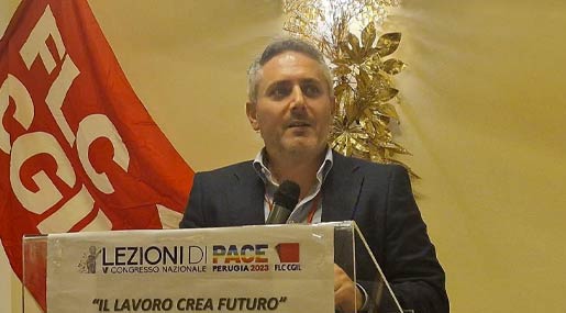 Alfonso Marcuzzo rieletto segretario generale della Flc Area Vasta CZ, KR, VV
