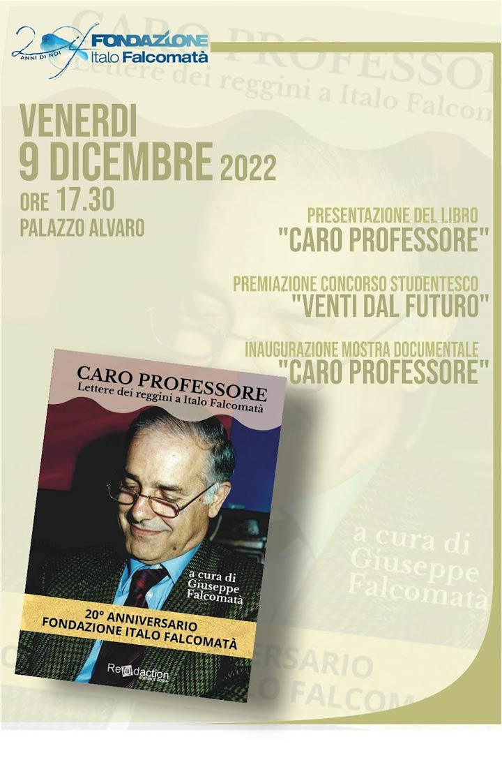 L'iniziativa "caro professore" dedicata a Italo Falcomatà