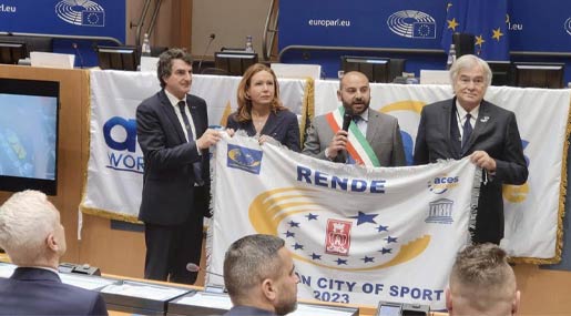 Rende è ufficialmente Città Europea dello Sport