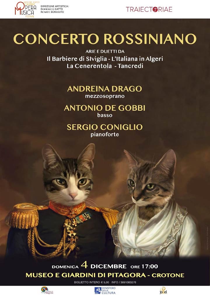 Domenica il concerto Rossiniano con De Gobbi e Drago