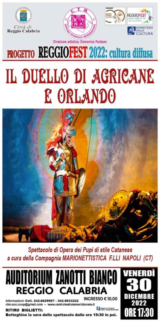 In scena "Il duello di Agricane e Orlando"