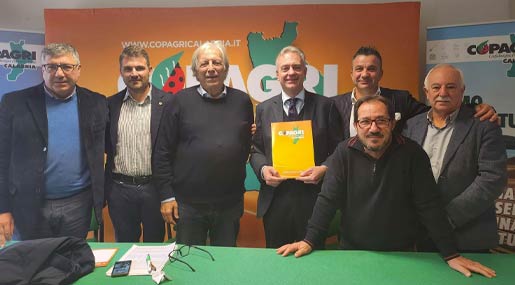Copagri Calabria incontra Gallo: Insieme per costruire opportunità del rilancio del comparto agricolo