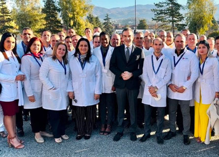 I medici cubani arrivati in Calabria