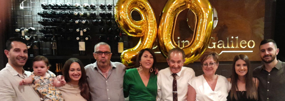 I 90 anni di Silvio Marrapodi in Australia