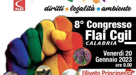 A Cittanova l'ottavo congresso di Flai Cgil Calabria