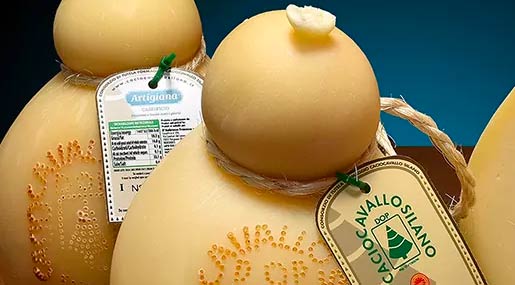 Il Caciocavallo silano Dop è tra i formaggi più apprezzati al mondo