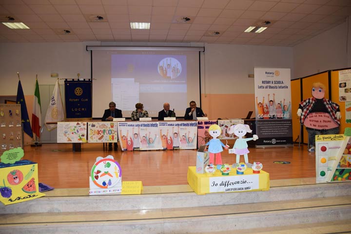 Concluso progetto del Rotary contro l'obesità infantile