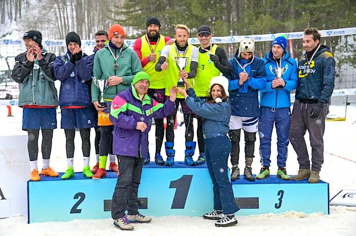 A Lorica conclusa la tappa del campionato nazionale di Snow volley