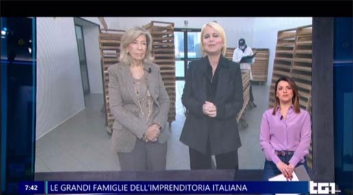 Amarelli protagonista della rubrica "Grandi famiglie dell'imprenditoria italiana" del Tg1