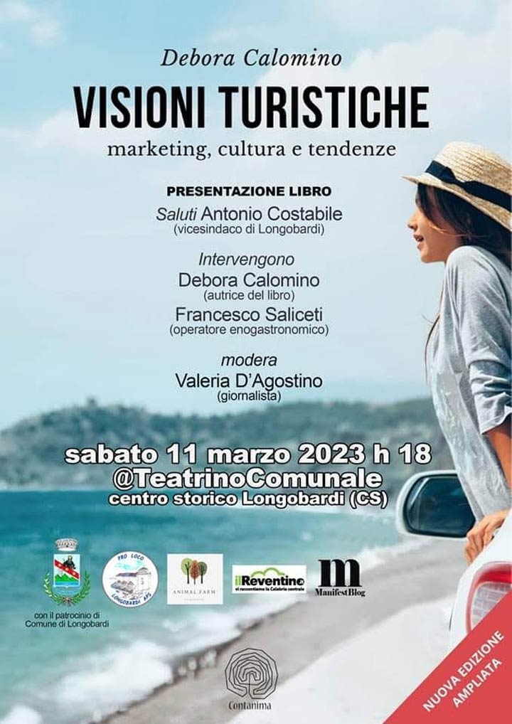Si presenta il libro "Visioni turistiche" di Debora Calomino