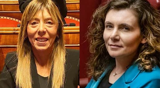 Le parlamentari Tilde Minasi e Anna Laura Orrico nominale in Vigilanza Rai